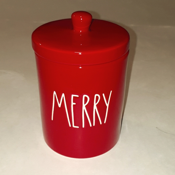 Rae Dunn Accessories Rae Dunn Merry Canister Christmas Poshmark